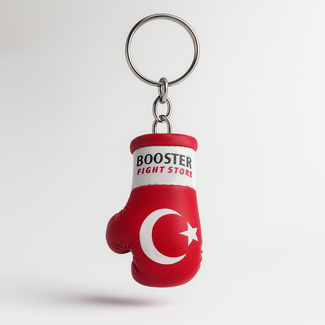 Booster Fightgear Mini Bokshandschoen Sleutelhanger - Turkije