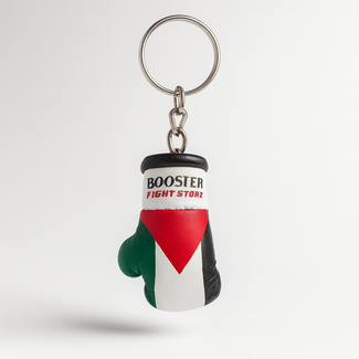 Booster Fightgear Mini Bokshandschoen Sleutelhanger - Palestina
