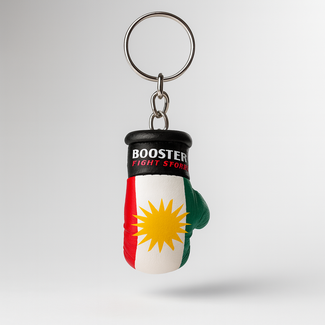Booster Fightgear Mini Bokshandschoen Sleutelhanger - Kurdistan