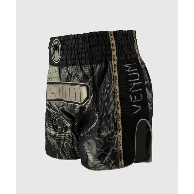 Venum Invader Muay Thai Shorts - Black/Sand