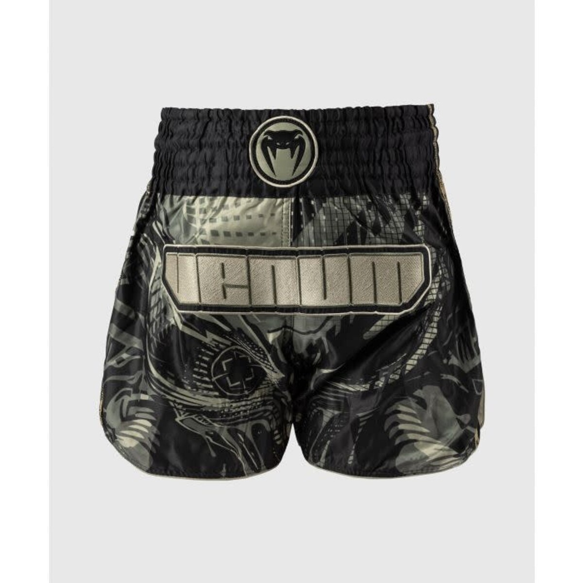 Venum Invader short de Muay Thaï - noir/sable