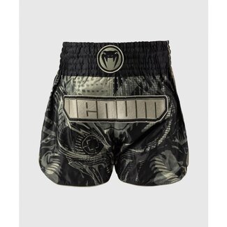 Venum Invader Muay Thai Shorts - Black/Sand