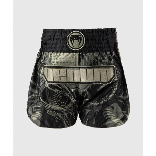 Venum VENUM - Invader Muay Thai Shorts - Black/Sand