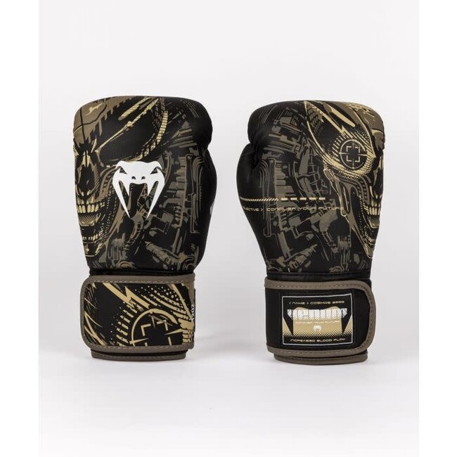Venum Invader Boxing Gloves - Black/Sand