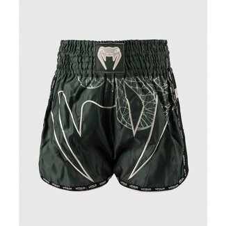 Venum Serpenti Muay Thai Shorts - Khaki/Bronze/Ivory