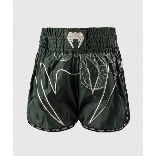 Venum Serpenti Muay Thai Shorts – Khaki/Bronze/Elfenbein