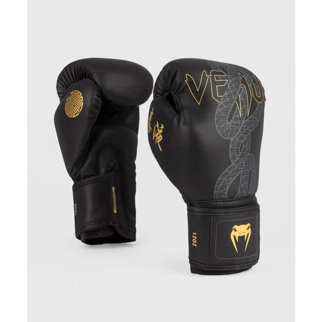 Venum VENUM -  Serpenti - BOKSHANDSCHOEEN - Black/Silver/Gold