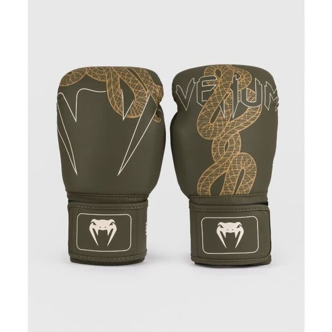 Venum Serpenti - BOKSHANDSCHOEN - Khaki/Bronze/Ivory