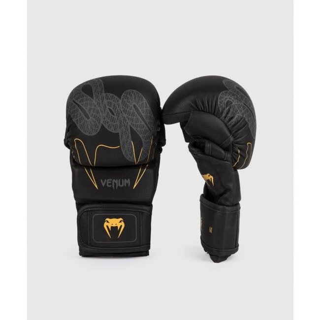 Venum VENUM - Serpenti Sparring Gloves - Black/Silver/Gold