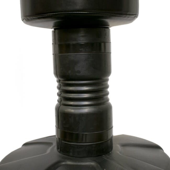 Super Pro Super Pro Combat Gear Staande Bokspaal – Zwart – Kunstleer – Thuis & Gym Training