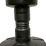 Super Pro Combat Gear Staande Bokspaal – Zwart – Kunstleer – Thuis & Gym Training
