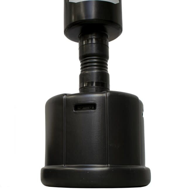 Super Pro Super Pro Combat Gear Staande Bokspaal – Zwart – Kunstleer – Thuis & Gym Training