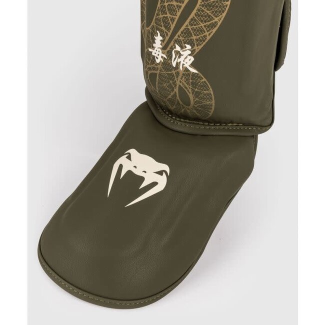 Venum VENUM -  Serpenti - SCHEENBESCHERMER - Khaki/Bronze/Ivory