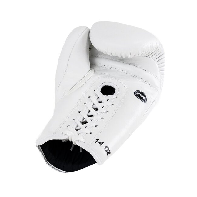 King Pro Boxing BOKSHANDSCHOEN - KPB XK LU WHITE/GOLD