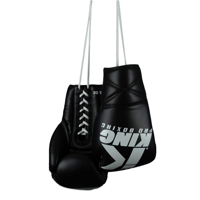 King Pro Boxing KING PRO BOXING - BOKSHANDSCHOEN - KPB XK LU BLACK/WHITE