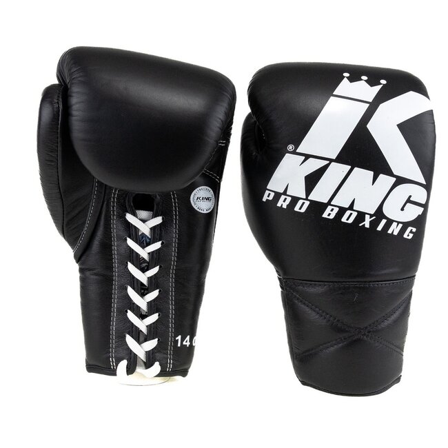 King Pro Boxing KING PRO BOXING - BOKSHANDSCHOEN - KPB XK LU BLACK/WHITE