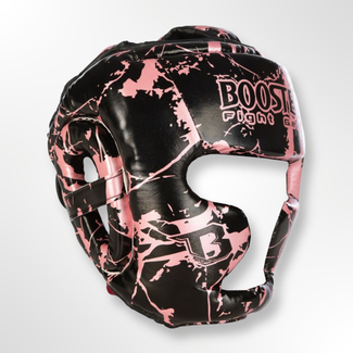 Booster Fightgear helm - hoofdbescherming - HGL B 2 YOUTH MARBLE PINK