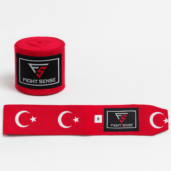 Fightsense Handwraps – TURKIJE Editie – Limited Release – Boksbandages voor vechtsport en training
