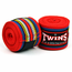 Twins Special Twins CH-2 Premium Bandages – Handwraps – 4,5m – Rood