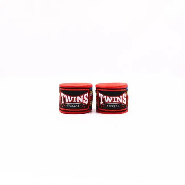 Twins Special Twins CH-2 Premium Bandages – Handwraps – 4,5m – Rood