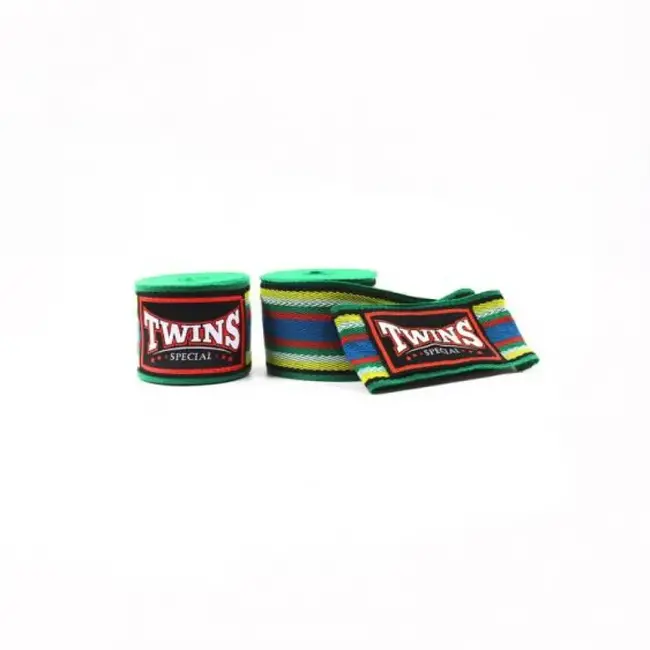 Twins Special CH-2 Premium Bandages – Handwraps – 4,5m – Groen