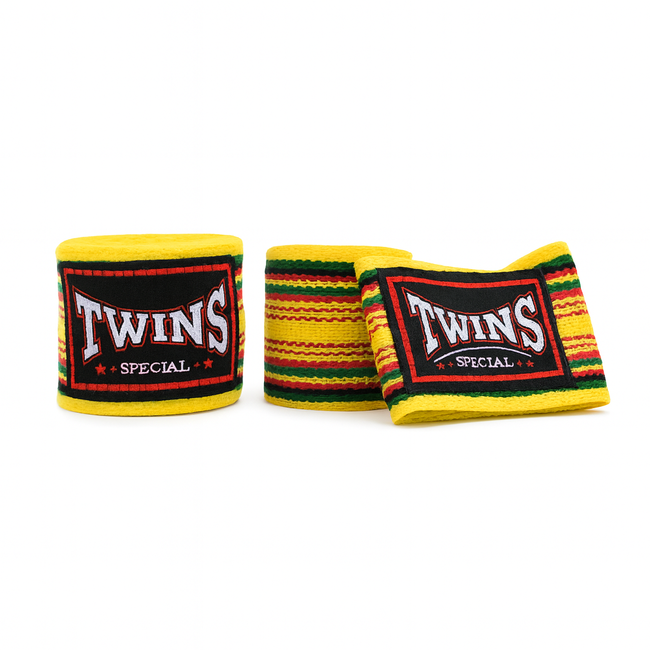 Twins Special Twins CH-2 Premium Bandages – Handwraps – 4,5m – Geel