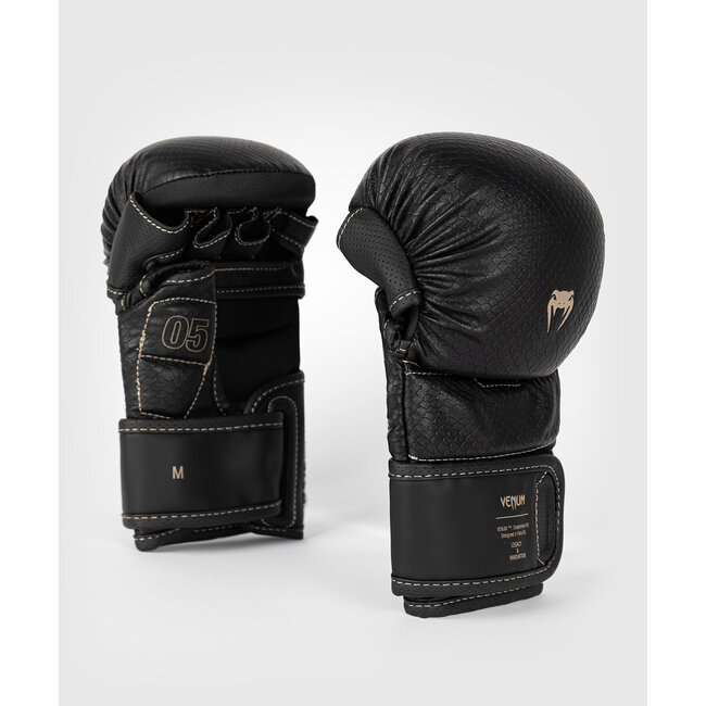 Venum Impact Evo Scales MMA Gloves - Black