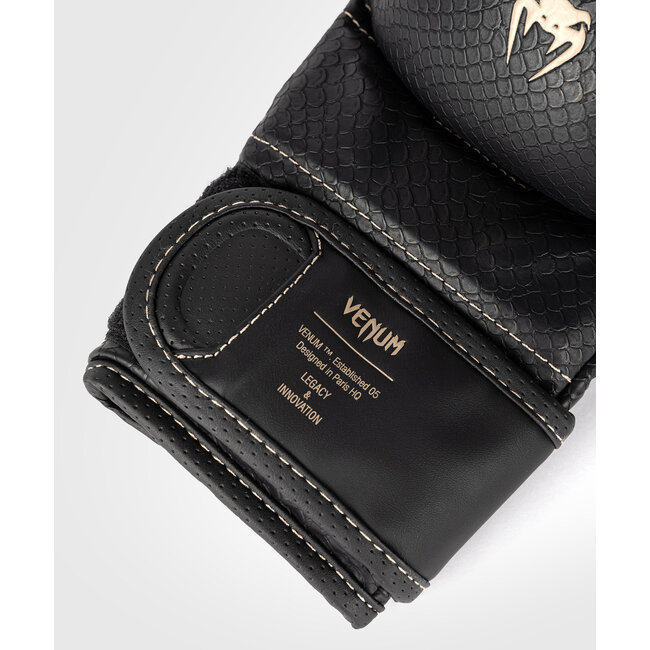 Venum Impact Evo Scales MMA Gloves - Black