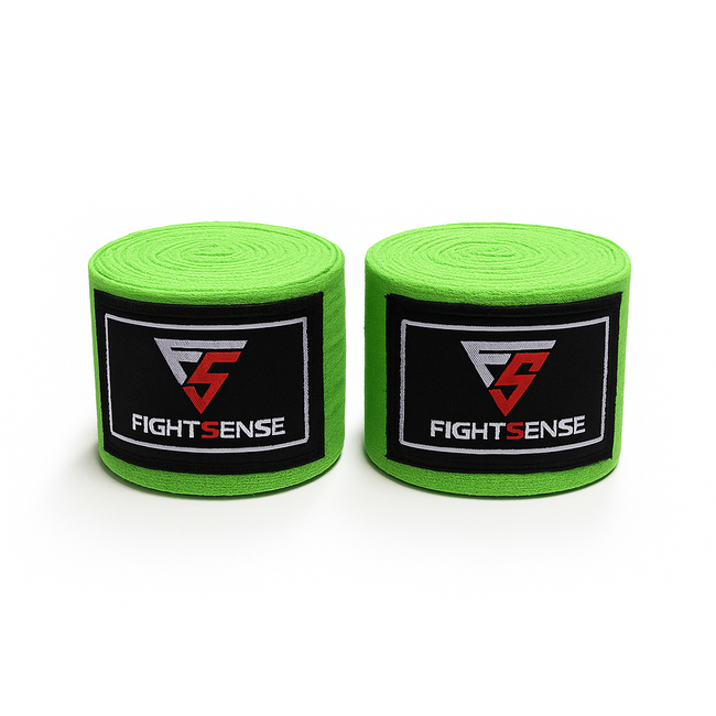 Fightsense Fightsense - bandages - GROEN 500cm