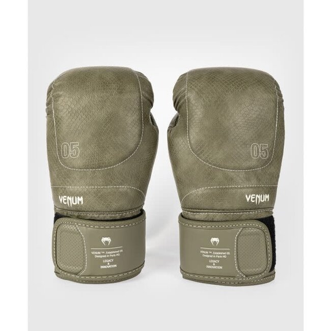 Venum Venum Impact Evo Scales Boxing Gloves - Army Green