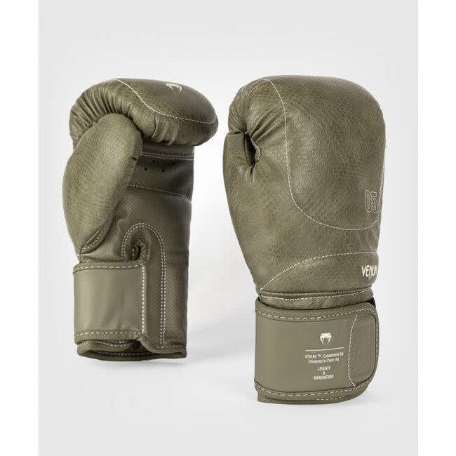 Venum Venum Impact Evo Scales Boxing Gloves - Army Green