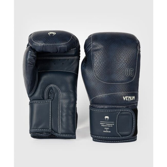 Venum Venum Impact Evo Scales Boxing Gloves - Midnight Blue