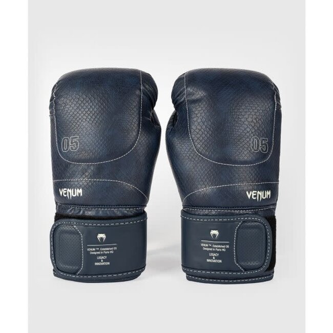 Venum Venum Impact Evo Scales Boxing Gloves - Midnight Blue