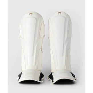 Venum Impact Evo Scales Shinguards - Ivory
