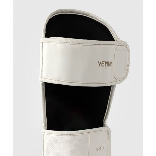 Venum Impact Evo Scales Shinguards - Ivory