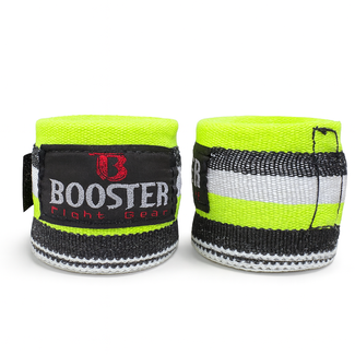 Booster Fightgear Bandages Pro - BPC RETRO 8 - NEON GEEL