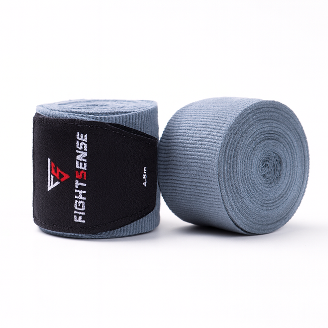 Fightsense Fightsense - bandages - Grijs -  450cm