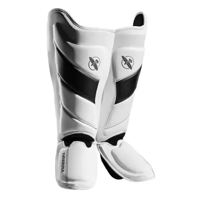 Hayabusa Hayabusa Kickboks Scheenbeschermers T3 - WHITE/black