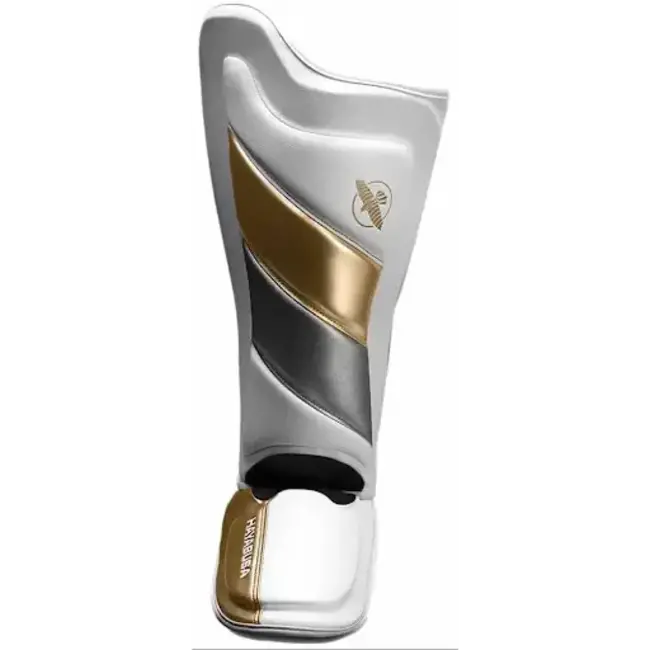 Hayabusa Kickboks Scheenbeschermers T3 - WHITE/GOLD
