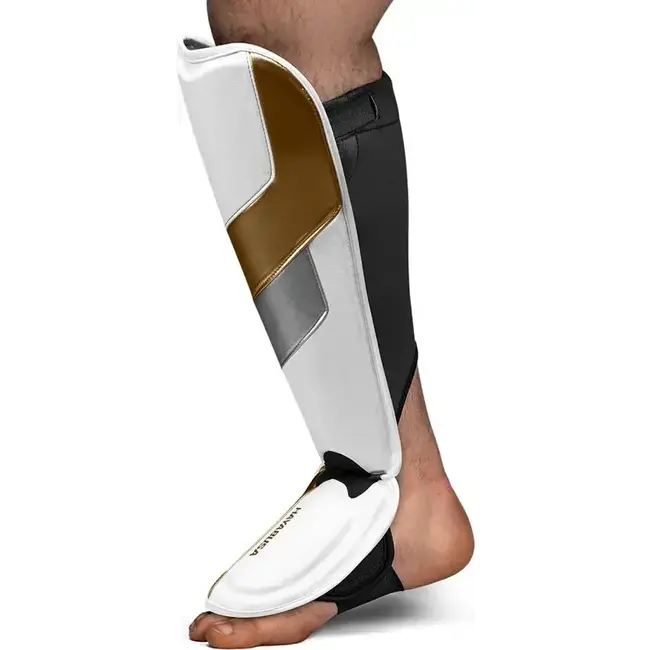 Hayabusa Hayabusa T3 Full-Back Scheenbeschermers - White/Gold