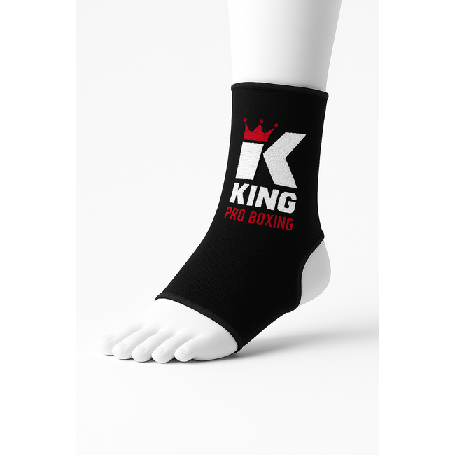 King Pro Boxing King Enkelsok KPB-AG PRO – Enkelbeschermer Zwart – Voor Kickboksen & MMA