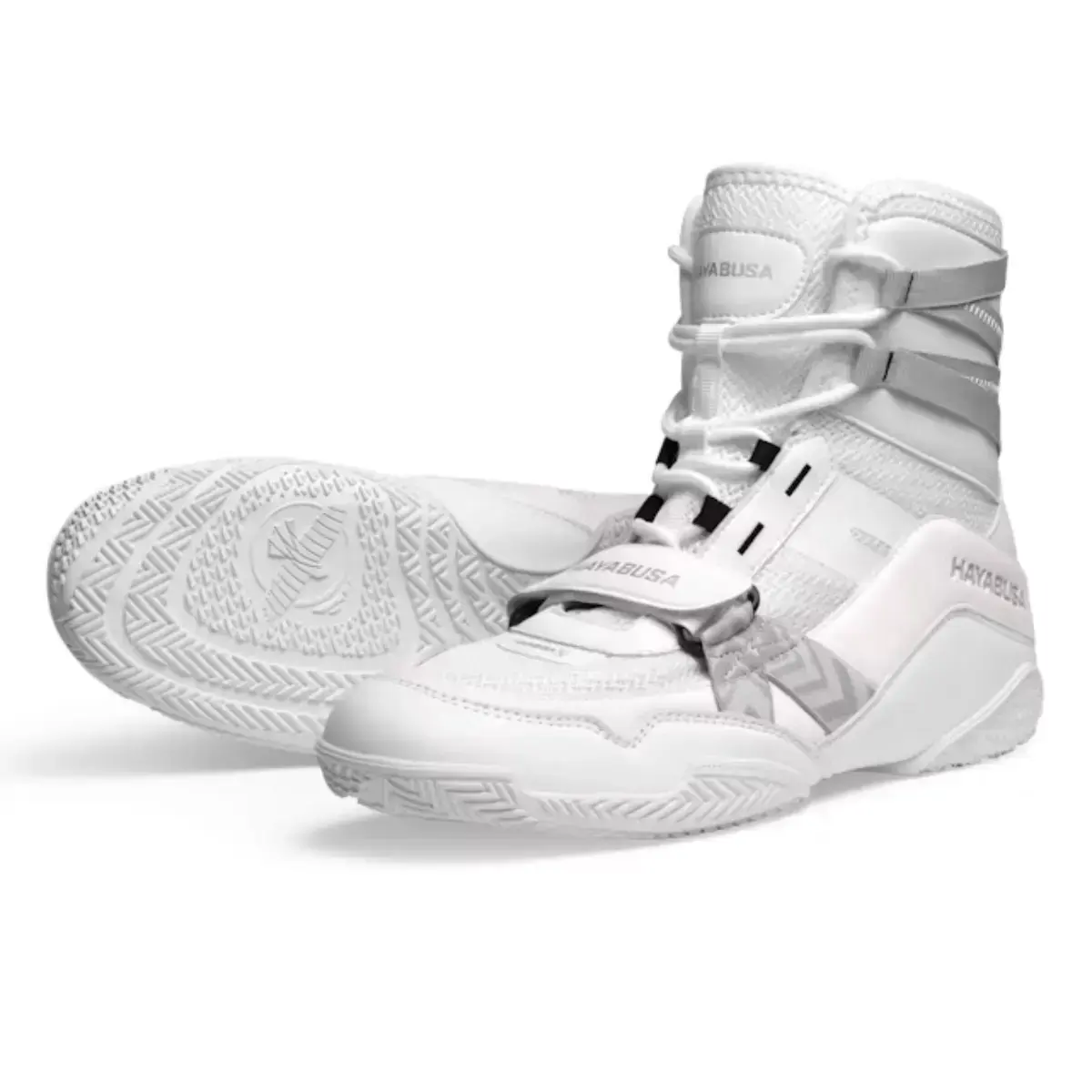 Hayabusa Chaussures de boxe - Strike Boxing Shoes - blanc