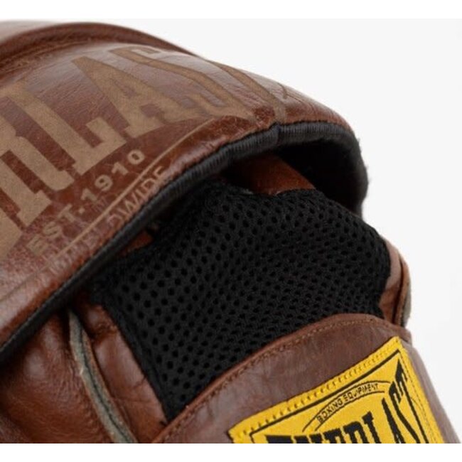 everlast Everlast 1910 Micro Focus Mitts – Vintage Bruin/ZW – Volnerfleer – Micro Doelcontrole & Ademend Mesh