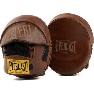 everlast Everlast 1910 Micro Focus Mitts – Vintage Bruin/ZW – Volnerfleer – Micro Doelcontrole & Ademend Mesh