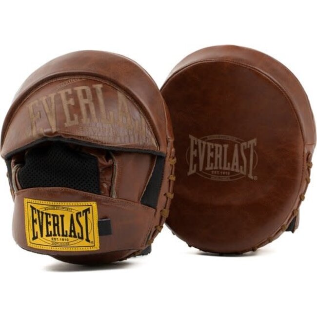 everlast Everlast 1910 Micro Focus Mitts – Vintage Bruin/ZW – Volnerfleer – Micro Doelcontrole & Ademend Mesh
