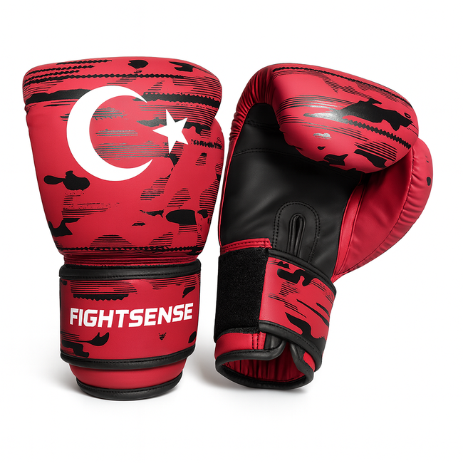 Fightsense BOKSHANDSCHOENEN – Turkije edition – Bokshandschoenen voor vechtsport en training