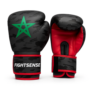 Fightsense Bokshandschoenen Marokko Editie – Green star edition