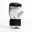 Fightsense XTM Zakhandschoenen Zwart/Wit – Leren Bokshandschoenen voor Zaktraining – Bokshandschoenen voor vechtsport en training