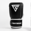 Fightsense XTM Zakhandschoenen Zwart/Wit – Leren Bokshandschoenen voor Zaktraining – Bokshandschoenen voor vechtsport en training
