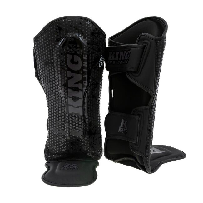 King Pro Boxing KING - SCHEENBESCHERMERS VOOR KIDS - KPB/SG Hexagon 1 - BLACK/BLACK
